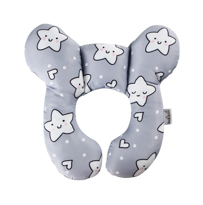 Infant Pillow  Baby Bed  U-Shaped Safety Seat  Neck Guard  Fixed Stereotyped Stroller Pillow Bigbuy
