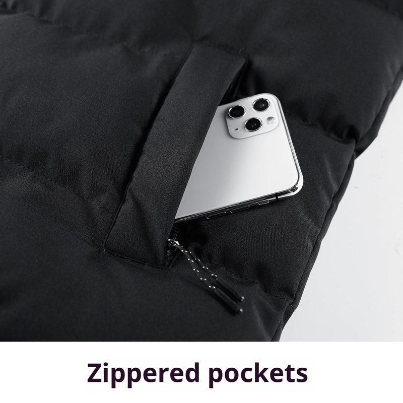 Warm Stand Collar Casual Sleeveless Waistcoat Top For Men Bigbuy