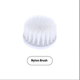 Electric Cleaning Brush 4 In 1 Spinning Scrubber Handheld Electric Cordless Cleaning Brush Portable Bigbuy