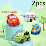 Children Puzzle Electric Railroad Speeder DIY Assembly Electric Car Automatic Rail City Scene Construction Education Toy Gift Bigbuy