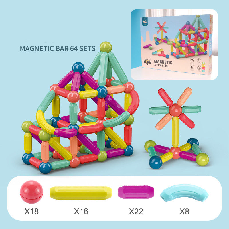 Baby Toys Magnetic Stick Building Blocks Game Magnets Children Set Kids Magnets For Children Magnetic Toy Bricks Bigbuy