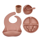 Baby Cutlery Set Silicone Bib Silicone Cup Spoon Bigbuy