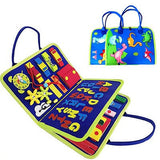 New Busy Book Children's Busy Board Dressing And Buttoning Learning Baby Early Education Preschool Sensory Learning Toy Bigbuy