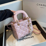 Diamond Embroidery Thread Small Bag Women's Fashion Shoulder Messenger Bag Bigbuy