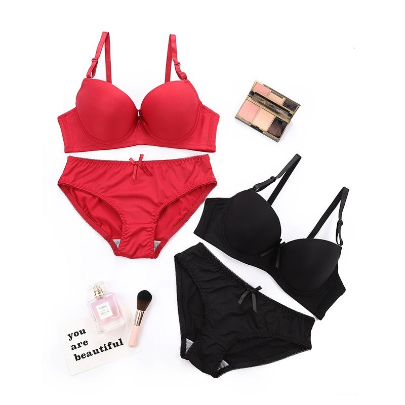 Sexy Lingerie Set, Detachable Shoulder Support And Anti-sagging Bra For Young Women. Bigbuy