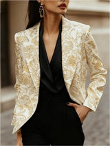 Casual Retro Stand Collar Coat Bigbuy