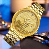 Smooth Sailing Calendar Night Light Waterproof Men's Watch Bigbuy