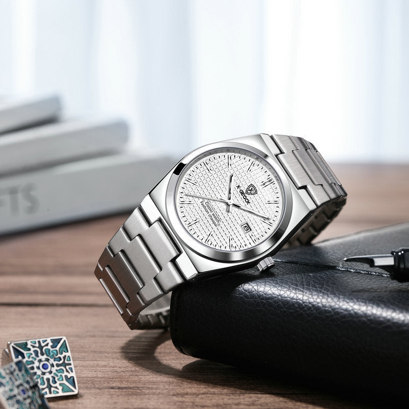 Butterfly Clasp Men's Quartz Swiss Watch Bigbuy