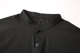 Teenage Men's Stand-up Collar Shirt Bigbuy