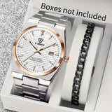 Butterfly Clasp Men's Quartz Swiss Watch Bigbuy