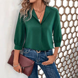 Women's Fashion Loose-fitting Long Sleeves Shirt Bigbuy