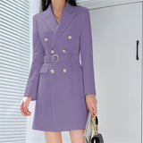 Office Lady Style Slimming Waist Trimming Coat Women's Top Bigbuy
