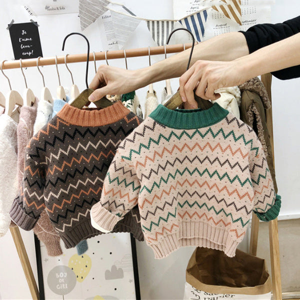 Korean Version Of Childrens Clothing Mens And Womens Baby Sweater Bigbuy