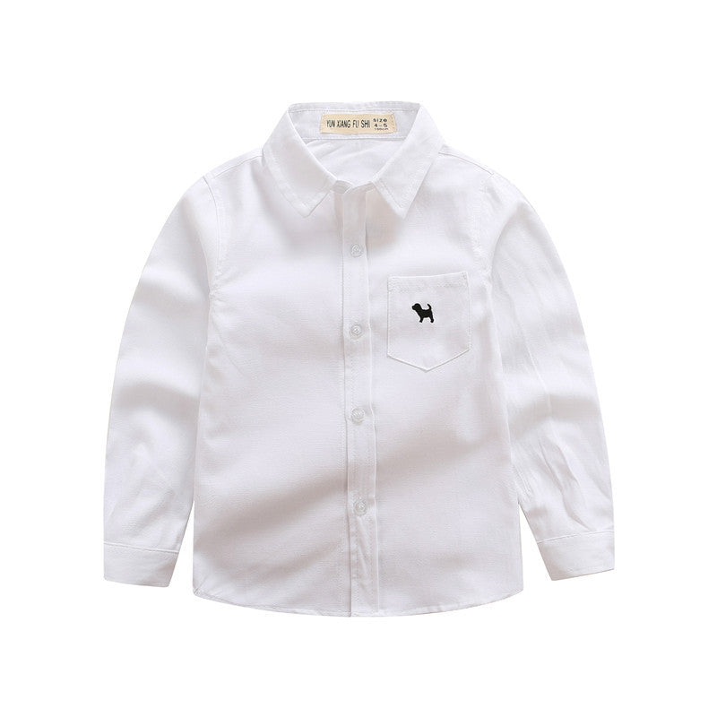 Children's Shirts Boys' Long-sleeved Shirts Bigbuy