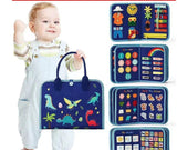 New Busy Book Children's Busy Board Dressing And Buttoning Learning Baby Early Education Preschool Sensory Learning Toy Bigbuy