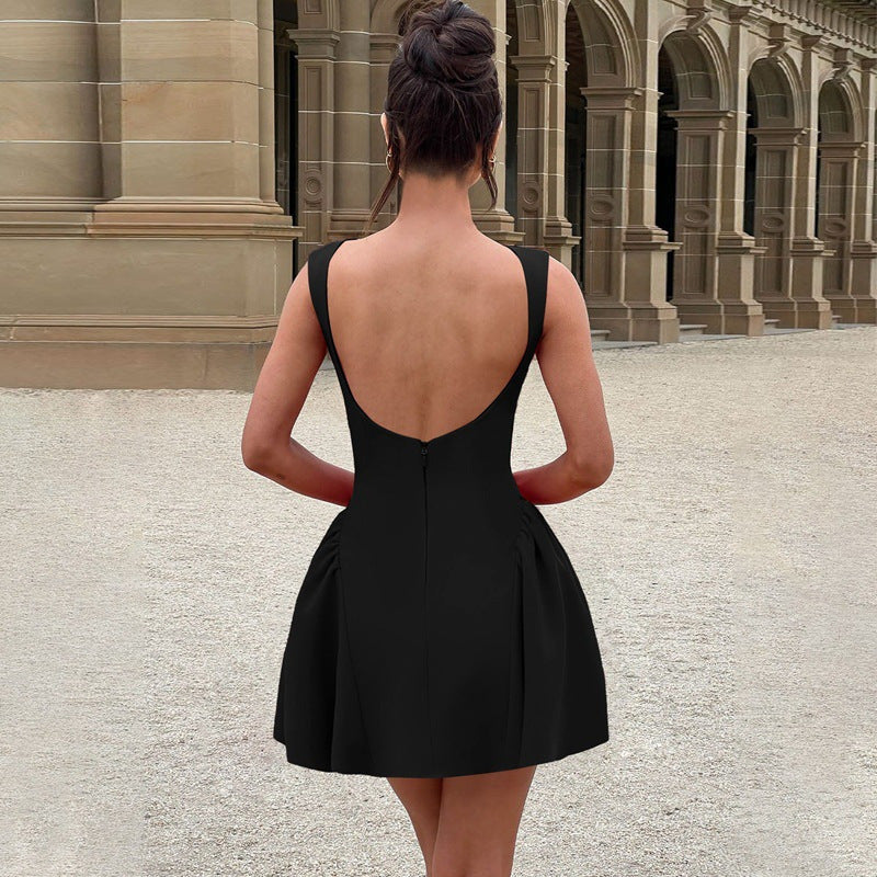 Skinny Slimming Short Dress For Women Bigbuy