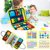 New Busy Book Children's Busy Board Dressing And Buttoning Learning Baby Early Education Preschool Sensory Learning Toy Bigbuy