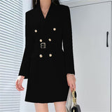 Office Lady Style Slimming Waist Trimming Coat Women's Top Bigbuy