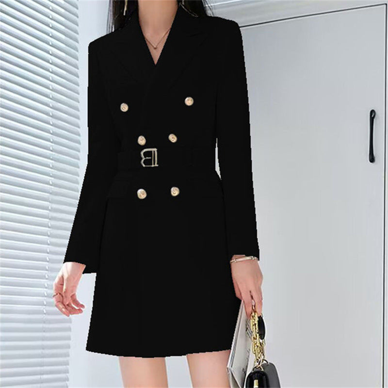 Office Lady Style Slimming Waist Trimming Coat Women's Top Bigbuy