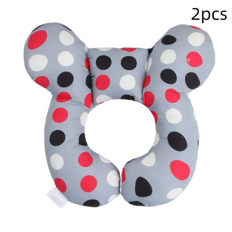 Infant Pillow  Baby Bed  U-Shaped Safety Seat  Neck Guard  Fixed Stereotyped Stroller Pillow Bigbuy
