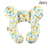 Infant Pillow  Baby Bed  U-Shaped Safety Seat  Neck Guard  Fixed Stereotyped Stroller Pillow Bigbuy