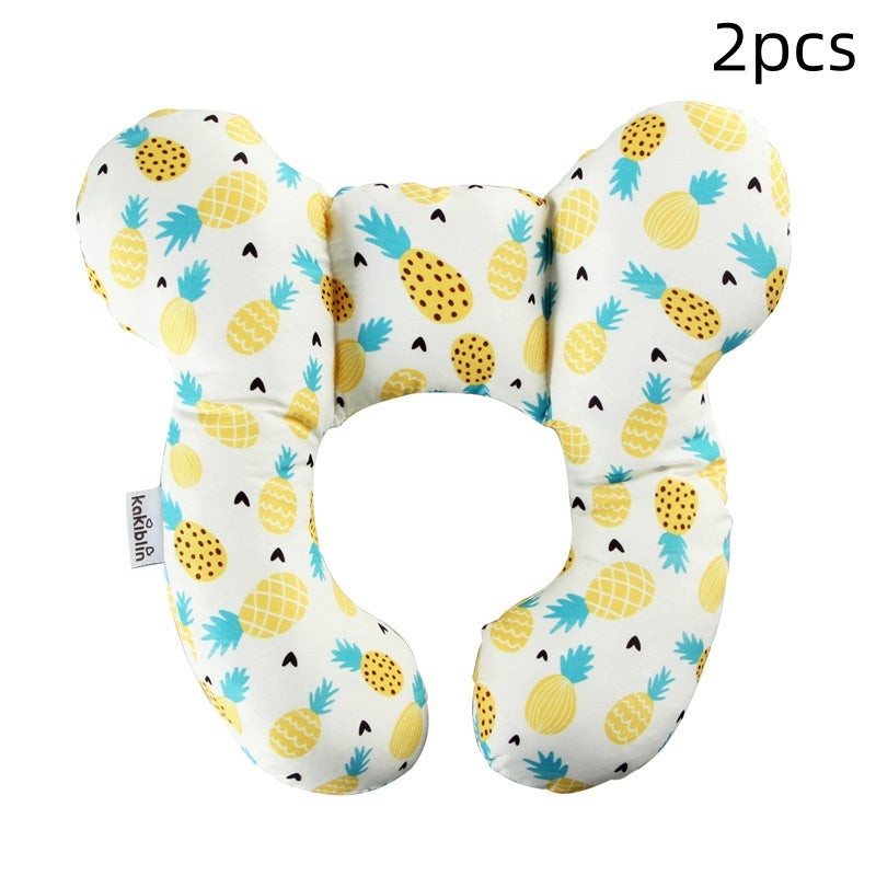 Infant Pillow  Baby Bed  U-Shaped Safety Seat  Neck Guard  Fixed Stereotyped Stroller Pillow Bigbuy