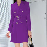 Office Lady Style Slimming Waist Trimming Coat Women's Top Bigbuy