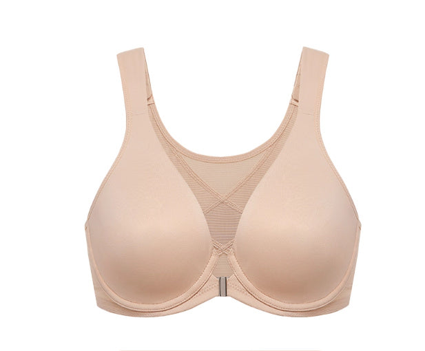 Ultra Thin Seamless Back-shaping Bra For Chubby Girls With Adjustable Undergarments Bigbuy