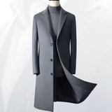 Men's Business Korean Version Slim Fit Handsome Trench Coat Bigbuy