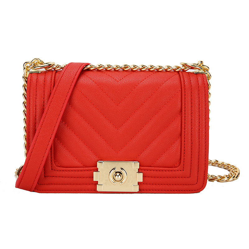 Shoulder Messenger Bag Diamond Chain Underarm Women's Bag Bigbuy