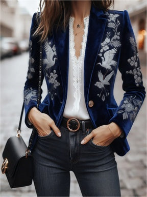 Casual Retro Stand Collar Coat Bigbuy