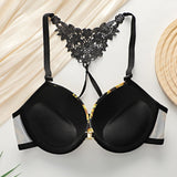 Women's Chrysanthemum Style Sexy Lingerie Set Bigbuy