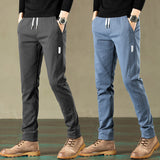 Loose Straight Casual Pants Stretch Sports Trousers Bigbuy
