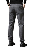 Combed Cotton Light Business Casual Pants Men Bigbuy