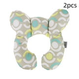 Infant Pillow  Baby Bed  U-Shaped Safety Seat  Neck Guard  Fixed Stereotyped Stroller Pillow Bigbuy
