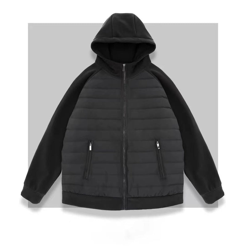 Casual Simple Cotton With Solid Color Coat Bigbuy