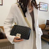 Shoulder Messenger Bag Diamond Chain Underarm Women's Bag Bigbuy