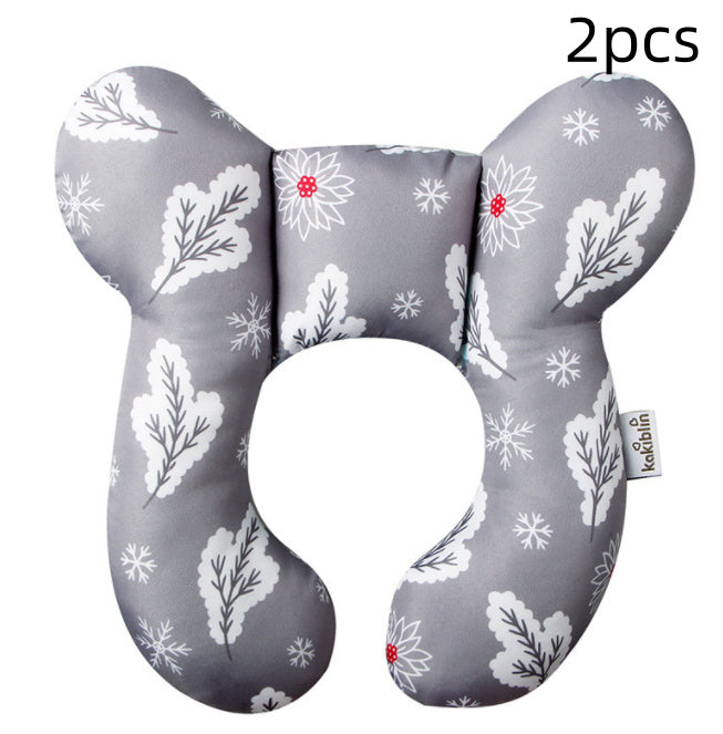 Infant Pillow  Baby Bed  U-Shaped Safety Seat  Neck Guard  Fixed Stereotyped Stroller Pillow Bigbuy