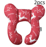 Infant Pillow  Baby Bed  U-Shaped Safety Seat  Neck Guard  Fixed Stereotyped Stroller Pillow Bigbuy