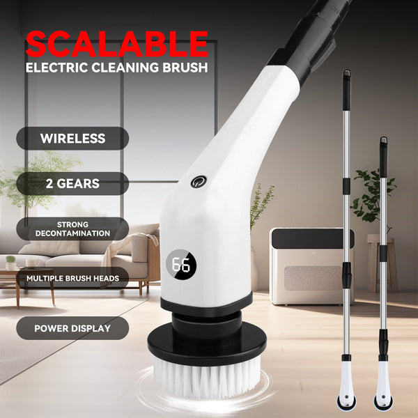 Electric Cleaning Brush Household Multi-functional 7-in-1 Toilet Bathroom Cleaning Brush Bigbuy