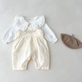 Baby Girl's Loose Adjustable Suspender Romper Bigbuy