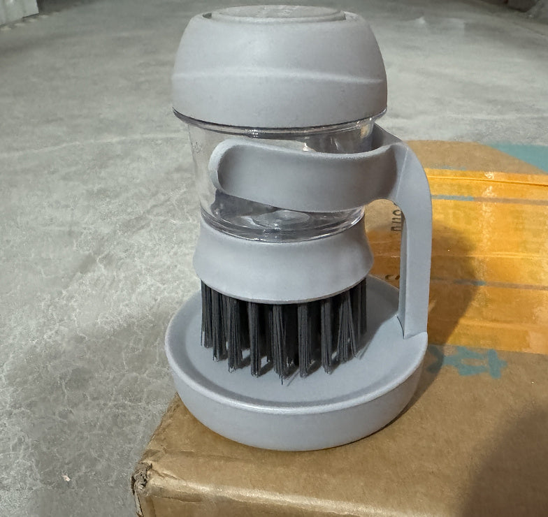 Automatic Liquid Adding Cleaning Brush Multifunctional Kitchen Pot Washing Brush Bigbuy