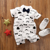 Gentleman's Baby Clothes, Long-sleeved Baby Clothes, Gentleman's Romper Bigbuy