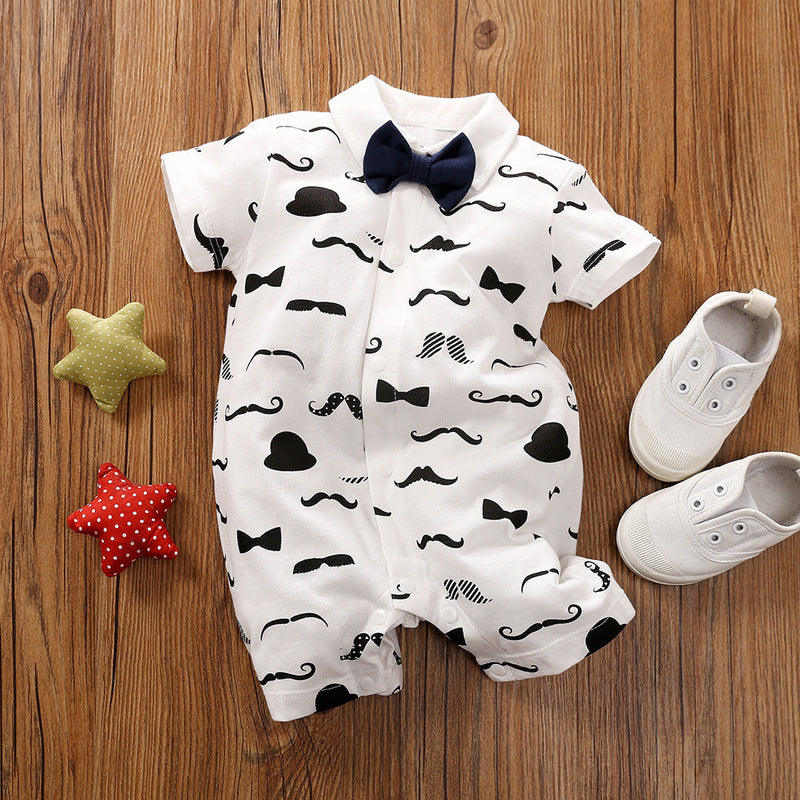 Gentleman's Baby Clothes, Long-sleeved Baby Clothes, Gentleman's Romper Bigbuy