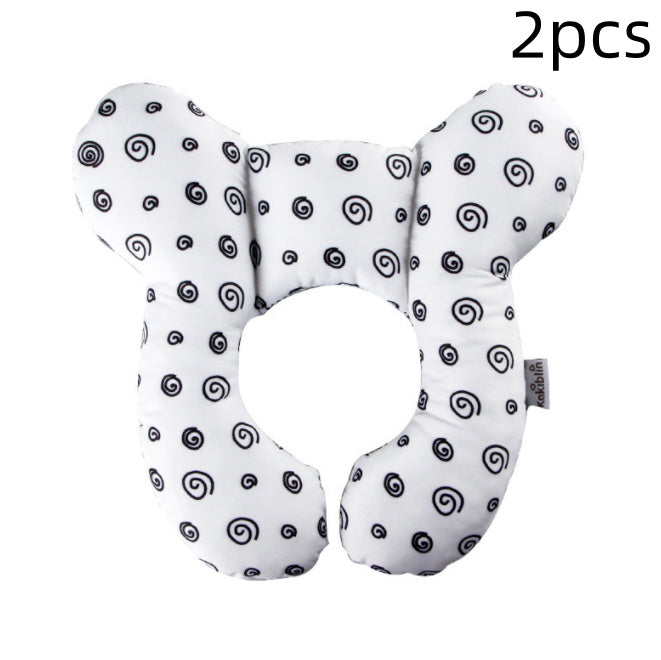 Infant Pillow  Baby Bed  U-Shaped Safety Seat  Neck Guard  Fixed Stereotyped Stroller Pillow Bigbuy