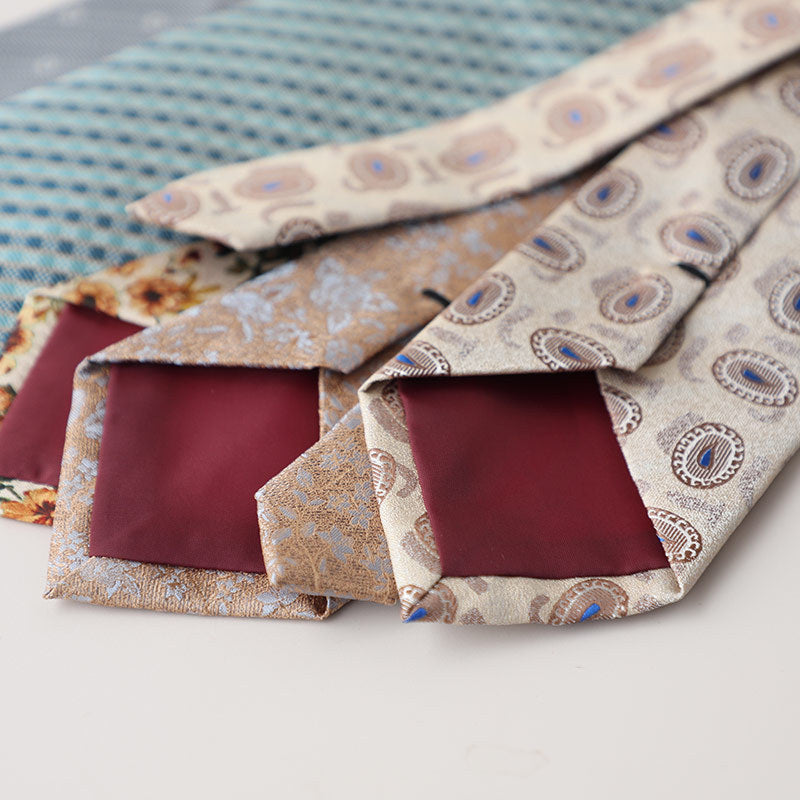 Korean Style Retro Light Color Hong Kong Style Tie Bigbuy