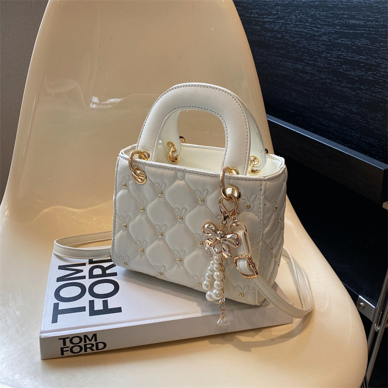 Diamond Embroidery Thread Small Bag Women's Fashion Shoulder Messenger Bag Bigbuy