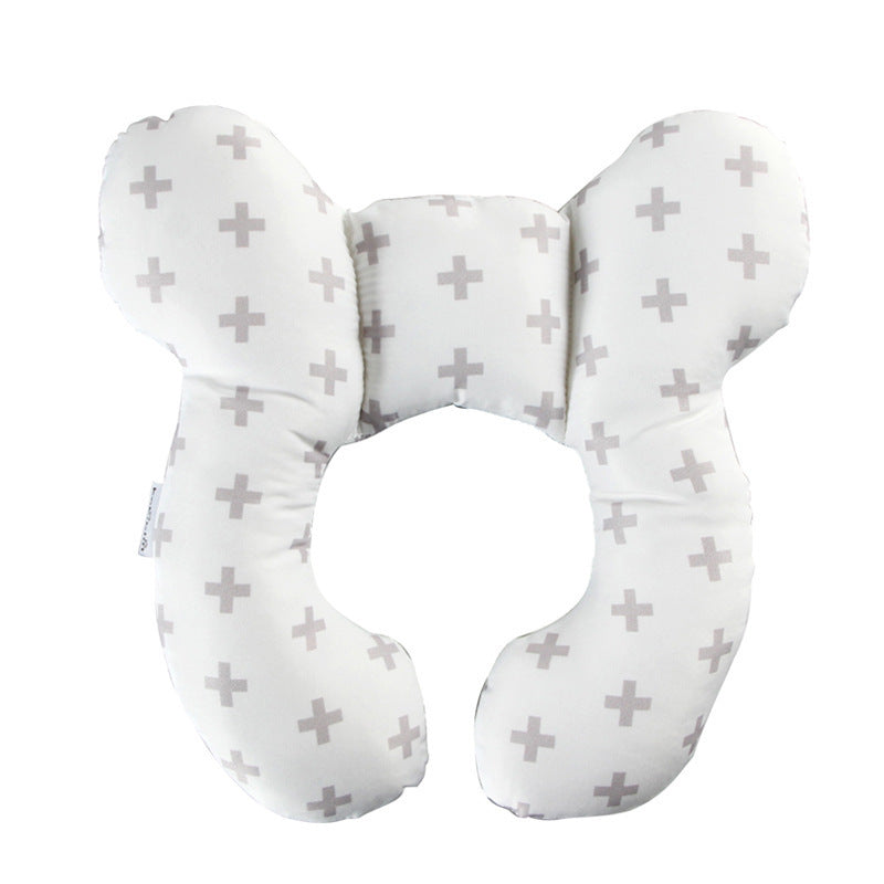 Infant Pillow  Baby Bed  U-Shaped Safety Seat  Neck Guard  Fixed Stereotyped Stroller Pillow Bigbuy
