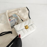 Niche Texture Western Style Shoulder Messenger Bag Small Square Bag Bigbuy