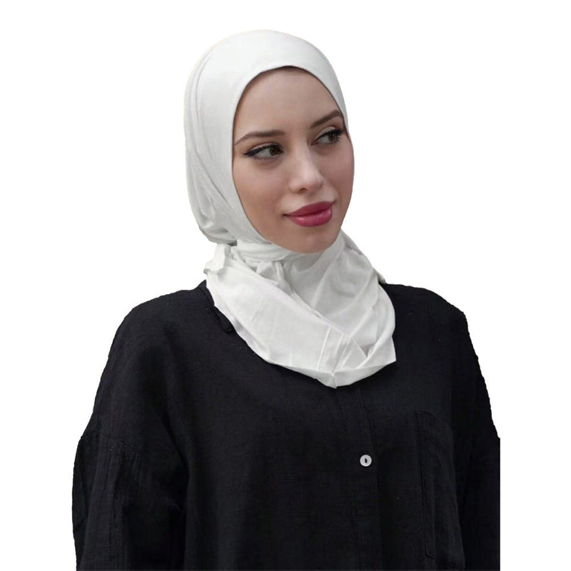 Solid Color Convenient Strap Headscarf Suit Bigbuy